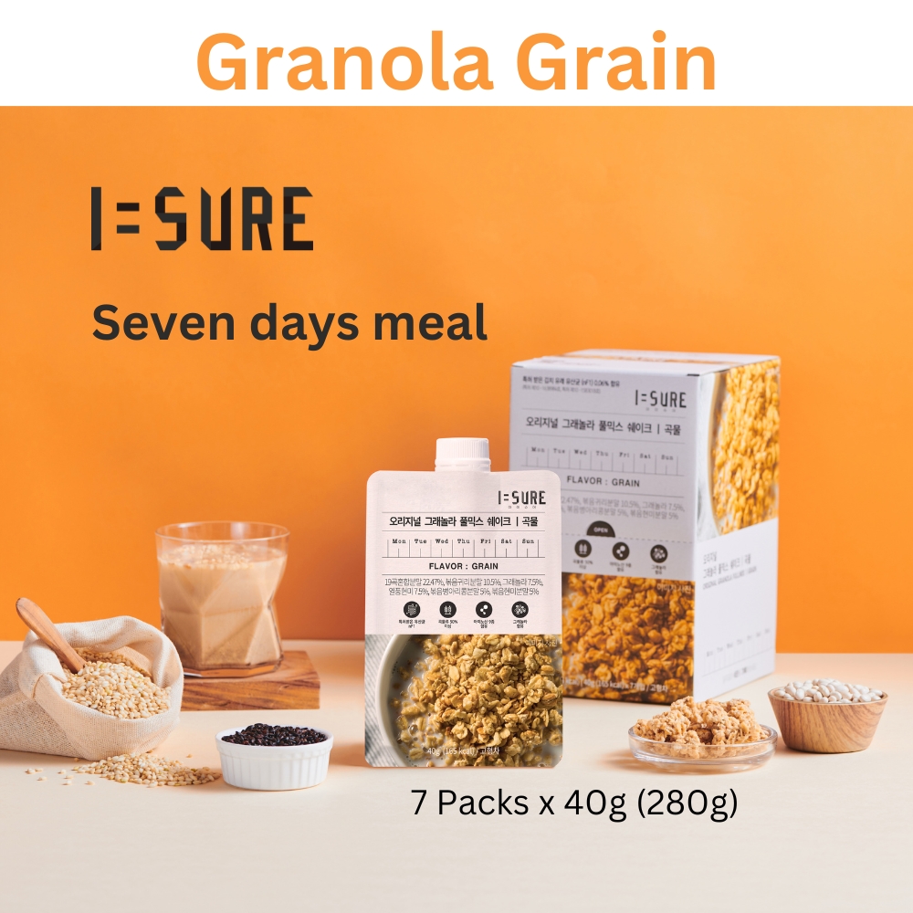 I=SURE Granola FullMix Shake - Grain (40g x 7)