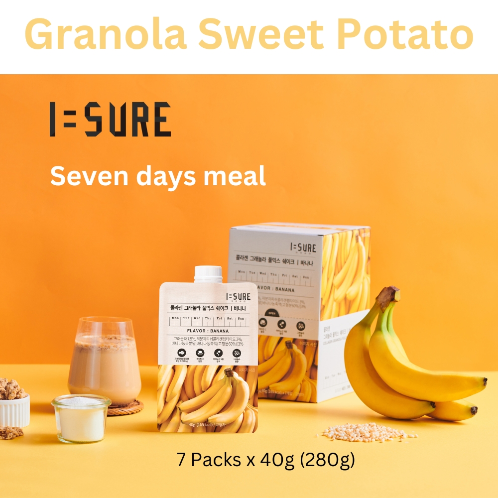 I=SURE Granola FullMix Shake - Banana (40g x 7)