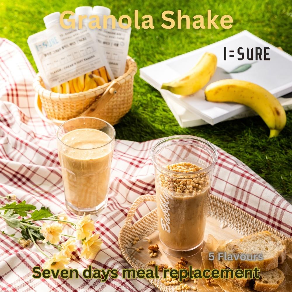 I=SURE Granola FullMix Shake - Banana (40g x 7)