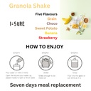 I=SURE Granola FullMix Shake - Banana (40g x 7)