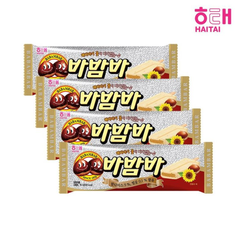 Ice Cream Babamba Chestnut [바밤바] 70mL*40