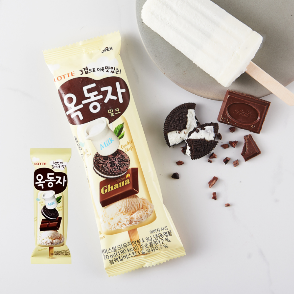 Ice Cream Chocoshell Bar [옥동자] 70mL*40