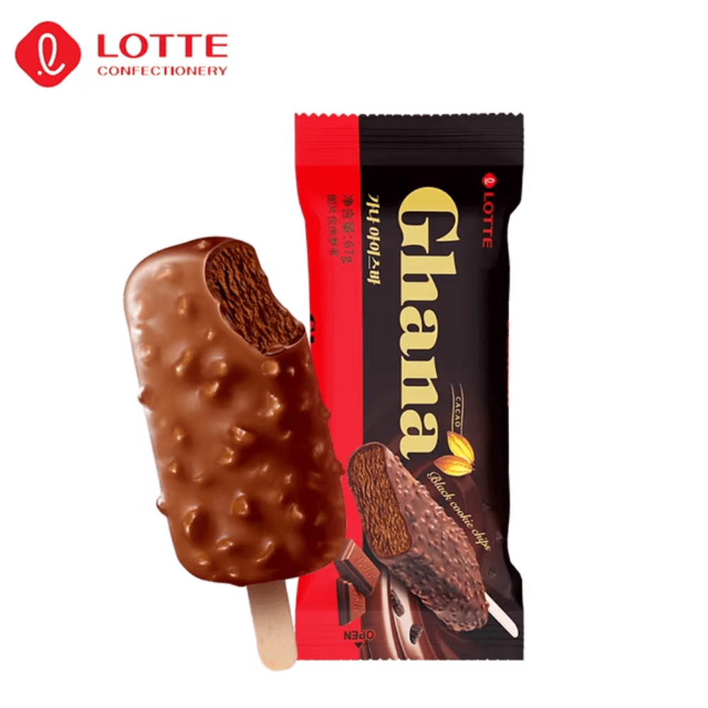 Ice Cream Ghana Ice Bar [가나아이스바] 75mL*24