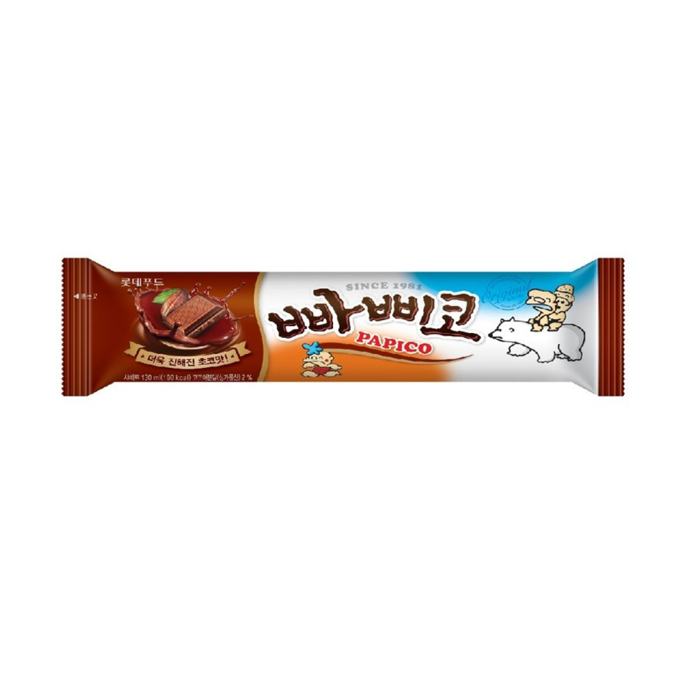 Ice Cream Papico chocolate [빠삐코초코] 130mL*35