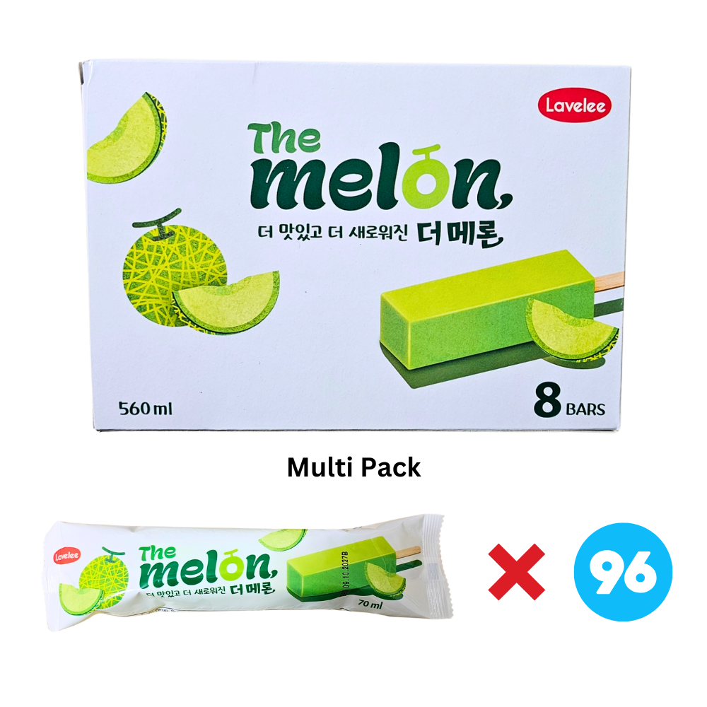 Ice Cream Lavelee The Melon Multi [라벨리 더메론 멀티팩] (70mL*8)*12