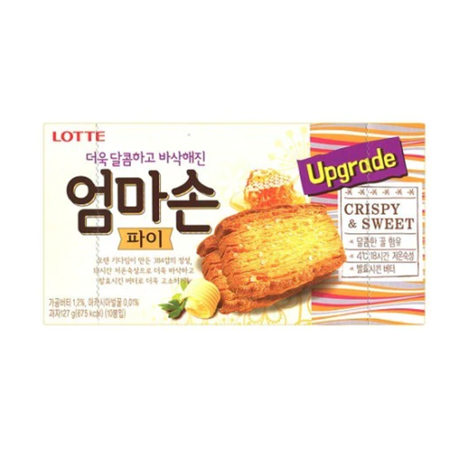 롯데 엄마손 파이 (10봉) 127g (16pk/ctn)