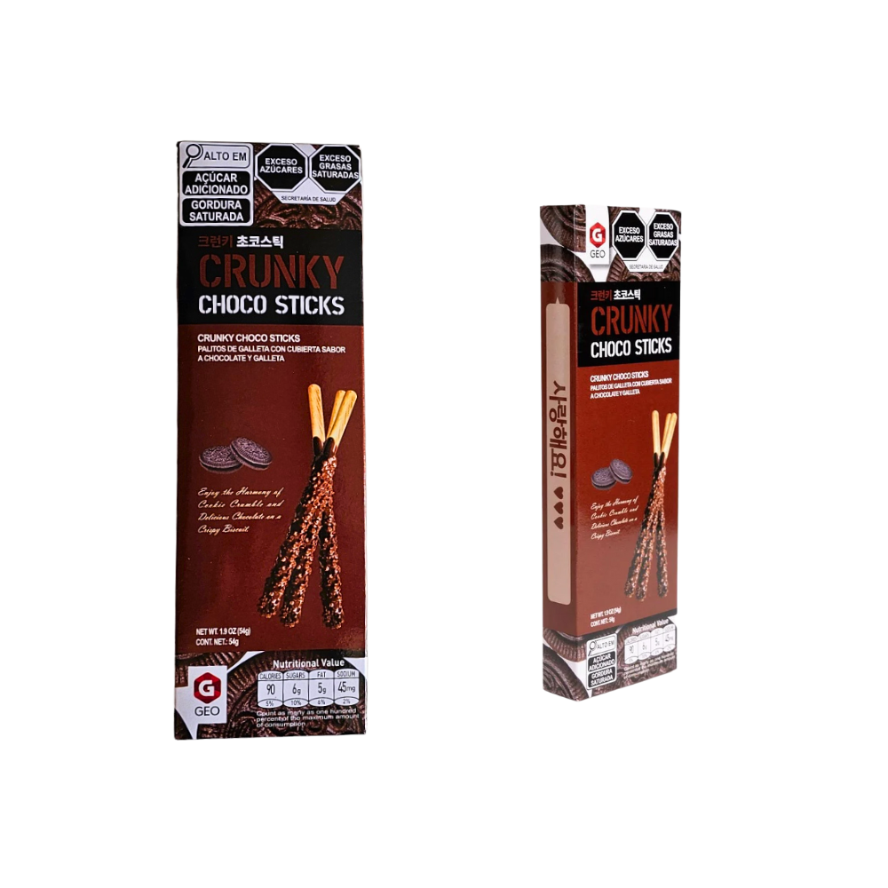 GEO Crunky Choco Sticks [크런키초코스틱] 54g*32