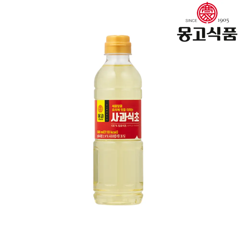 Monggo Apple Vinegar [사과식초] 500mL*24