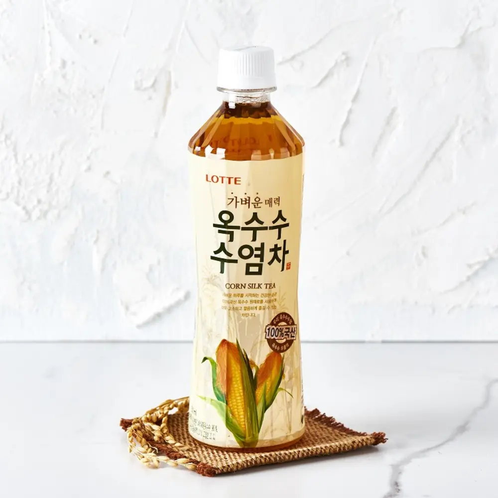 Lotte Corn Silk Tea [옥수수 수염차] 500mL*24