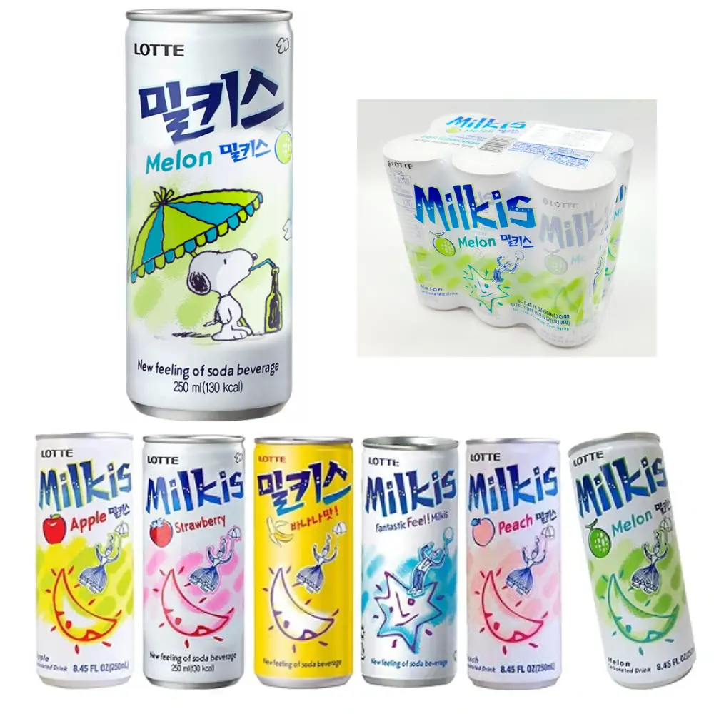 Lotte Milkis Melon [밀키스 멜론] 250mL*30