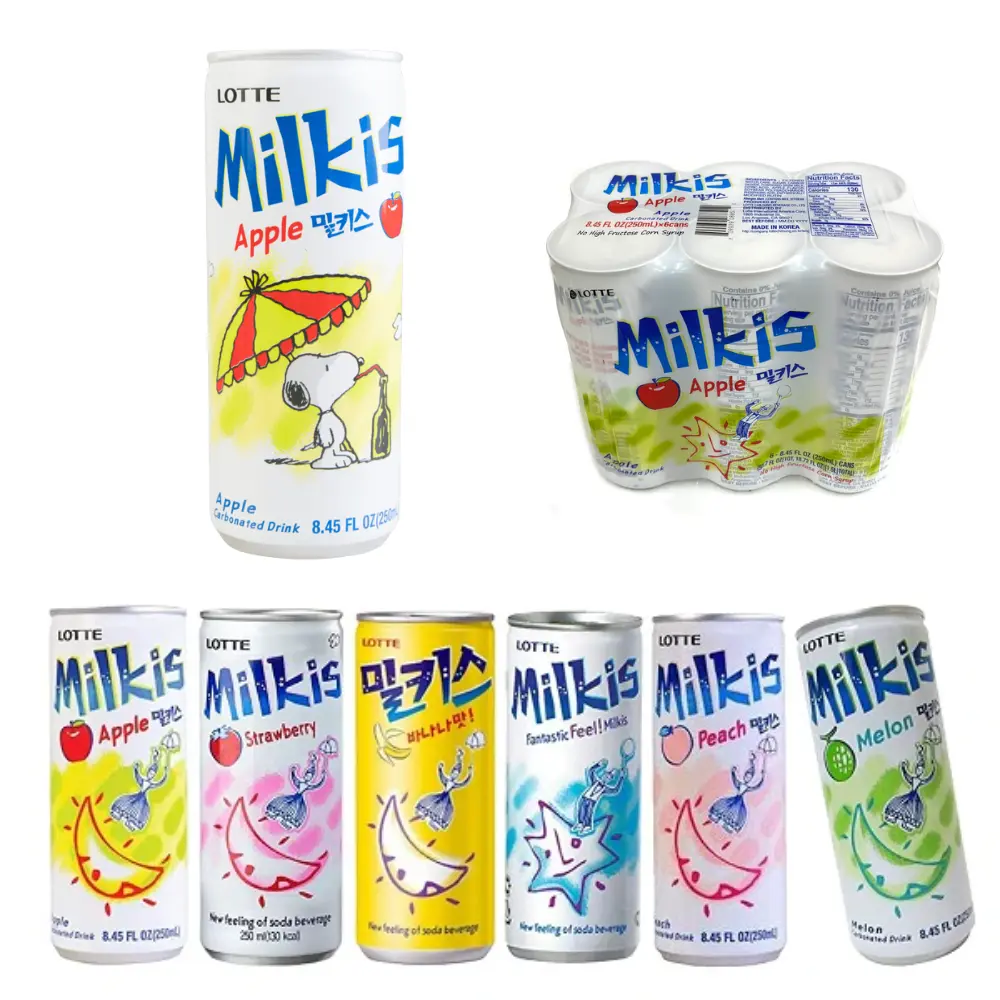 Lotte Milkis Apple [밀키스 사과] 250mL*30