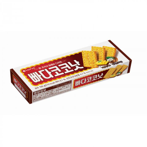 Lotte Butter Coconut Biscuit [빠다코코낫] 100g (30pk/ctn)