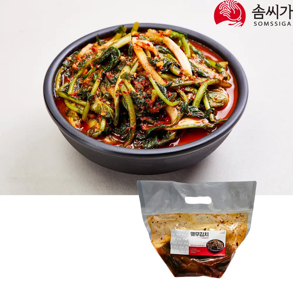 Somssiga Yeolmu Kimchi [솜씨가 열무김치] 1Kg*6