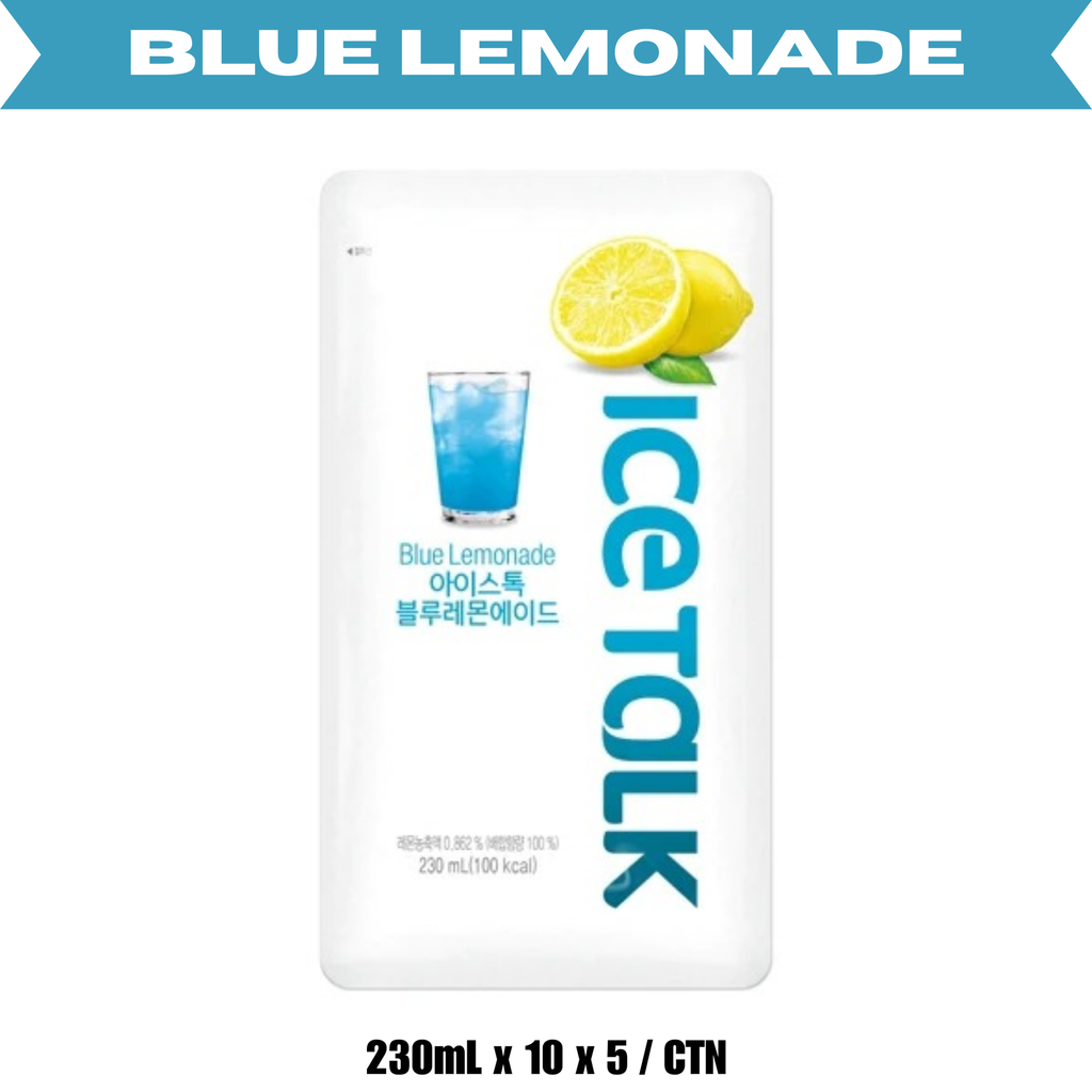 IceTalk Blue Lemonade 230ML (10p/CASE, 5c/CTN)