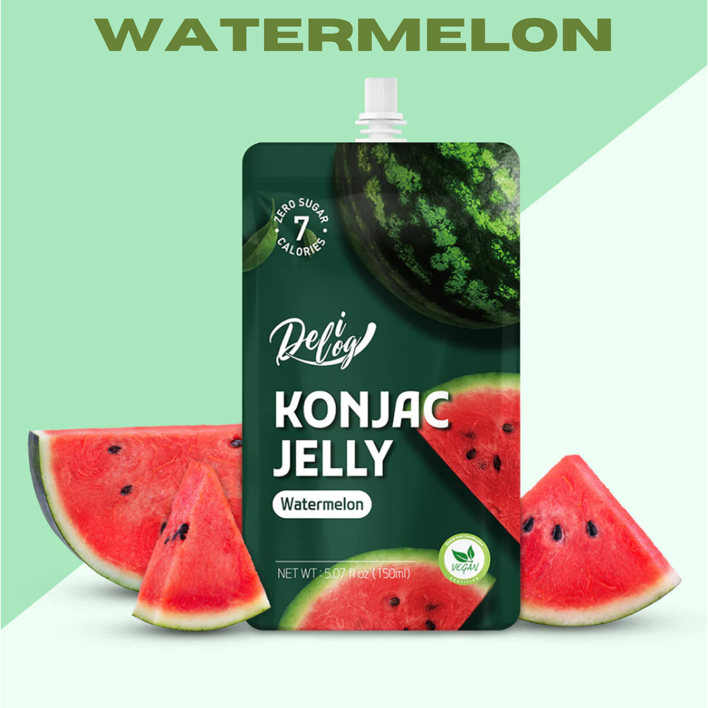 Delilog Konjac Jelly Watermelon 150mL*10ea (5b/ctn)