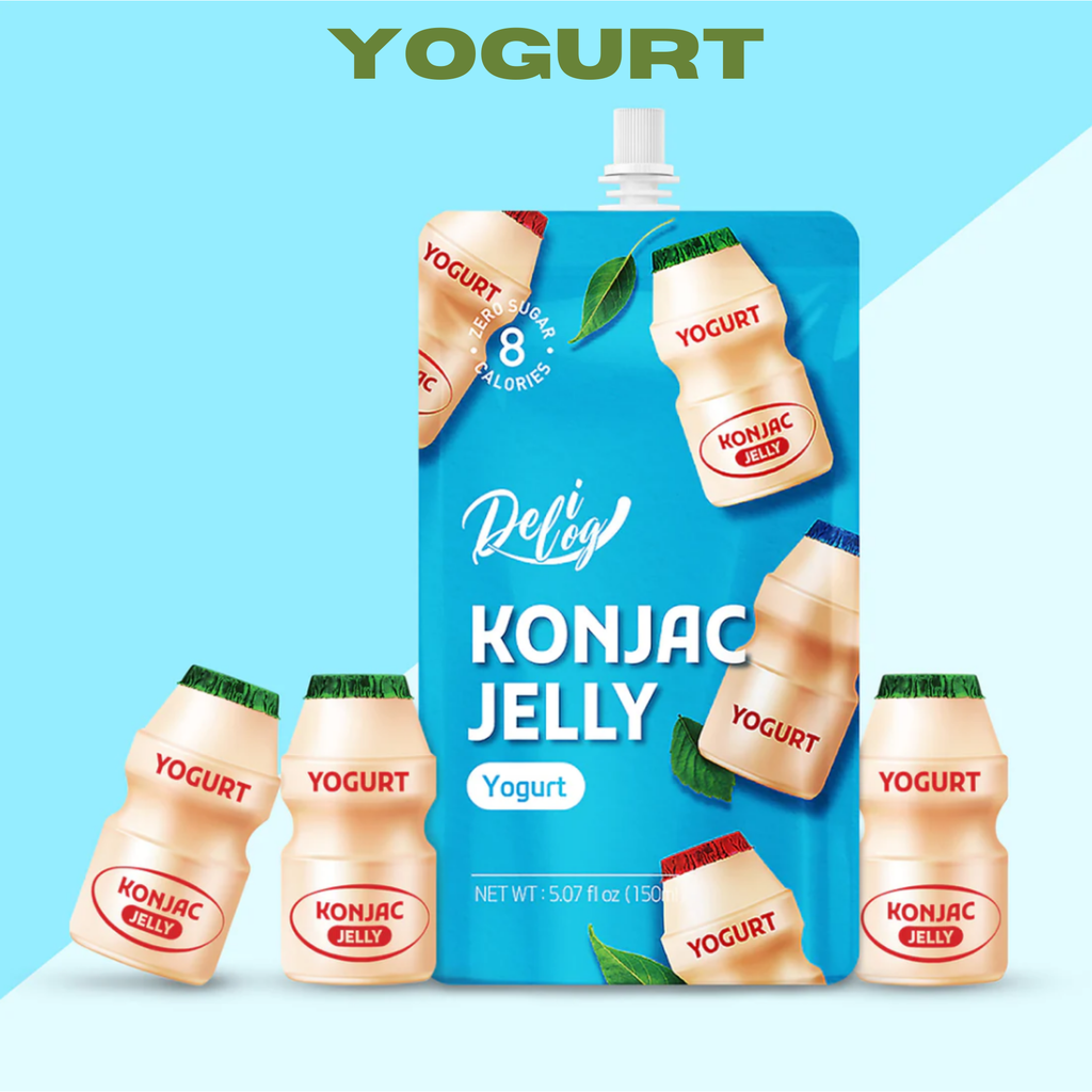 Delilog Konjac Jelly Yogurt 150mL*10ea (5b/ctn)