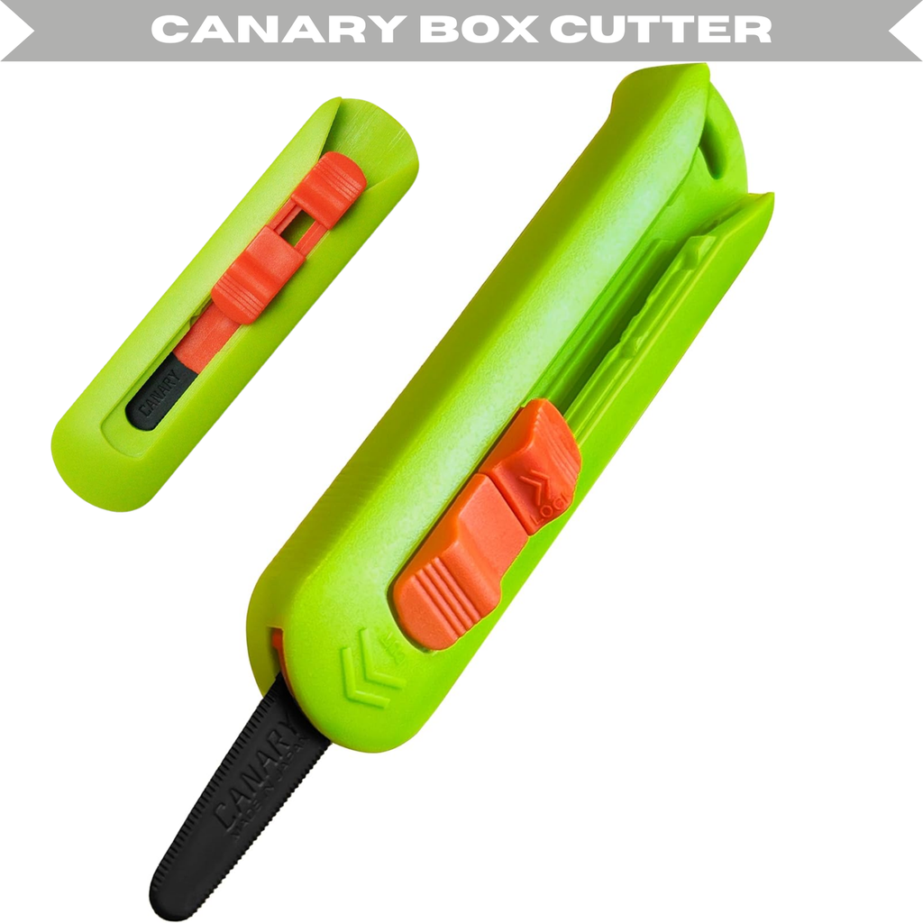 Canary Box Cutter Retractable DC-15F-1 (10pk/case)