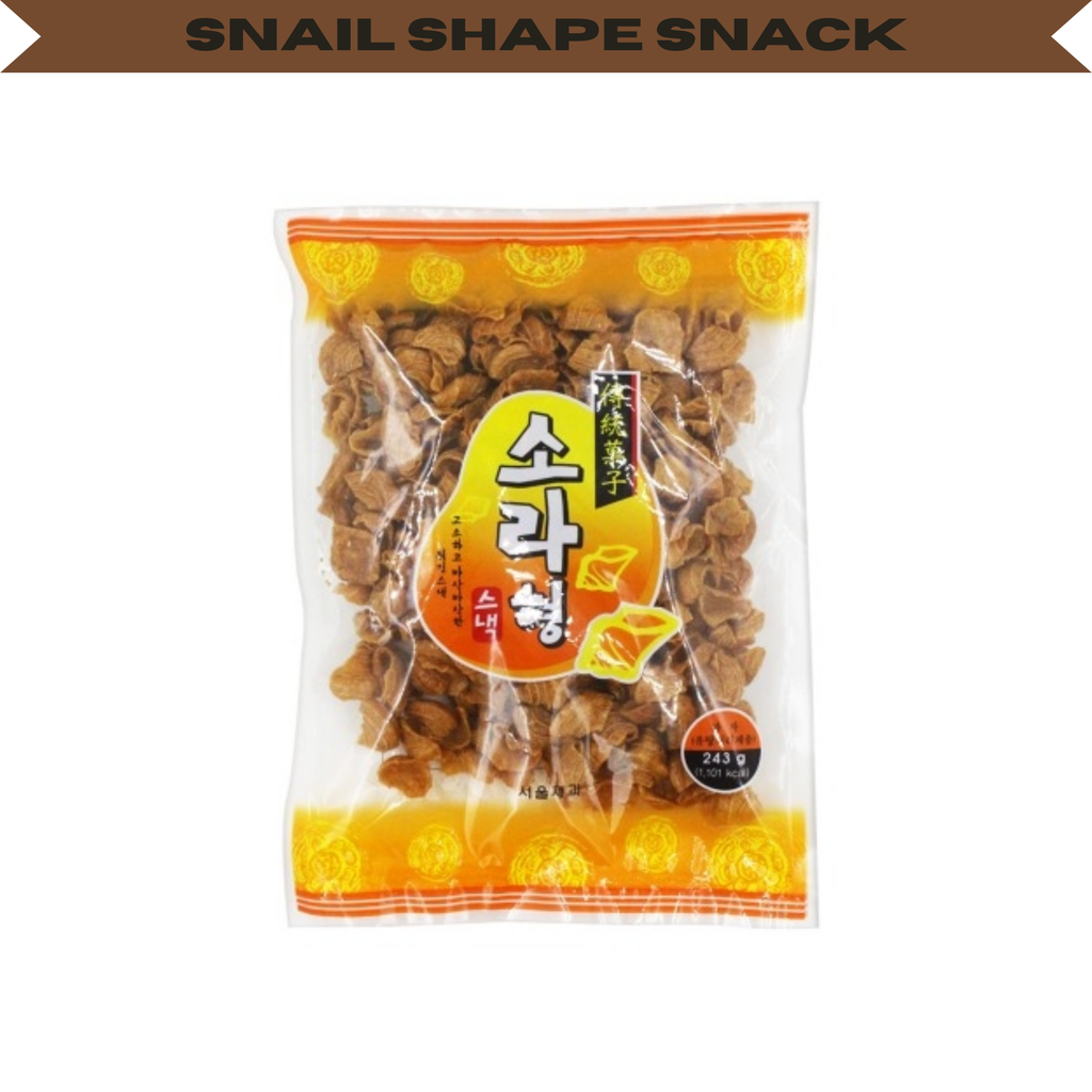 서울제과 소라형 과자 243g (10pk/ctn)