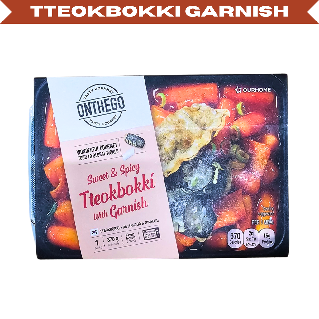 OurHome Tteokbokki with Garnish 370g (12p/ctn)