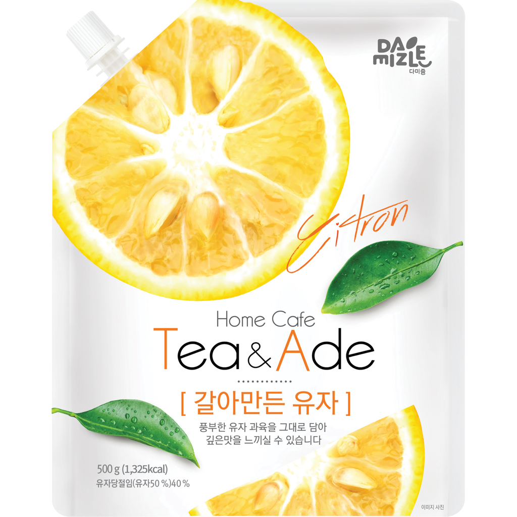 Damizle Crushed Ade & Tea Citron 500g (16p/ctn)