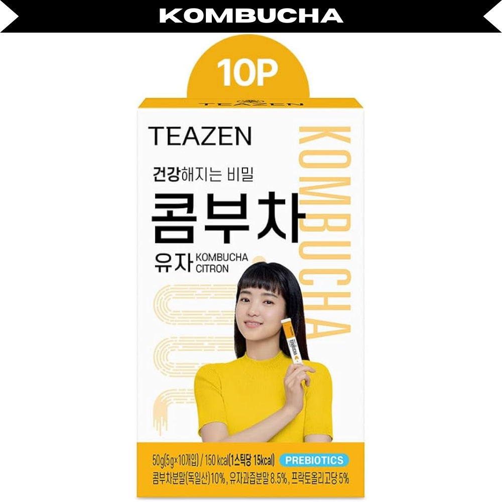 Teazen Combucha Yuzu 5g*10 (12pk/ctn)