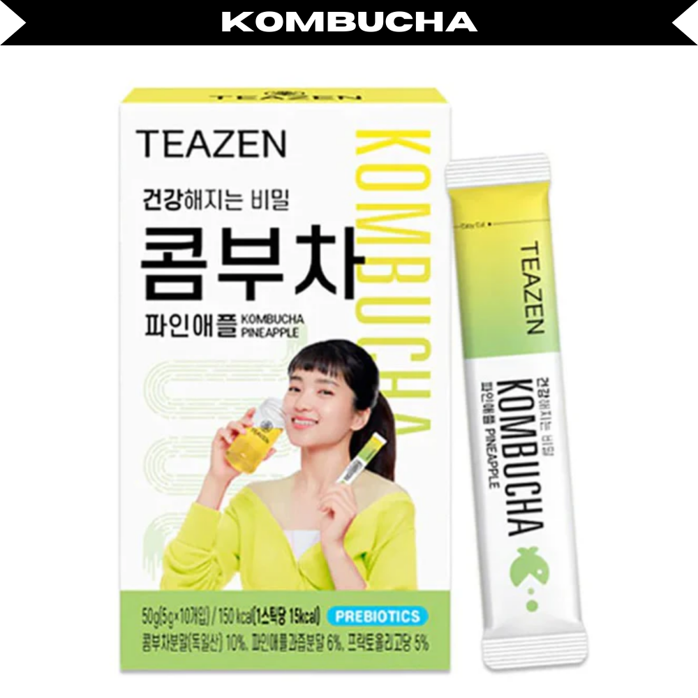 Teazen Kombucha Pineapple 5g*10 (12pk/ctn)