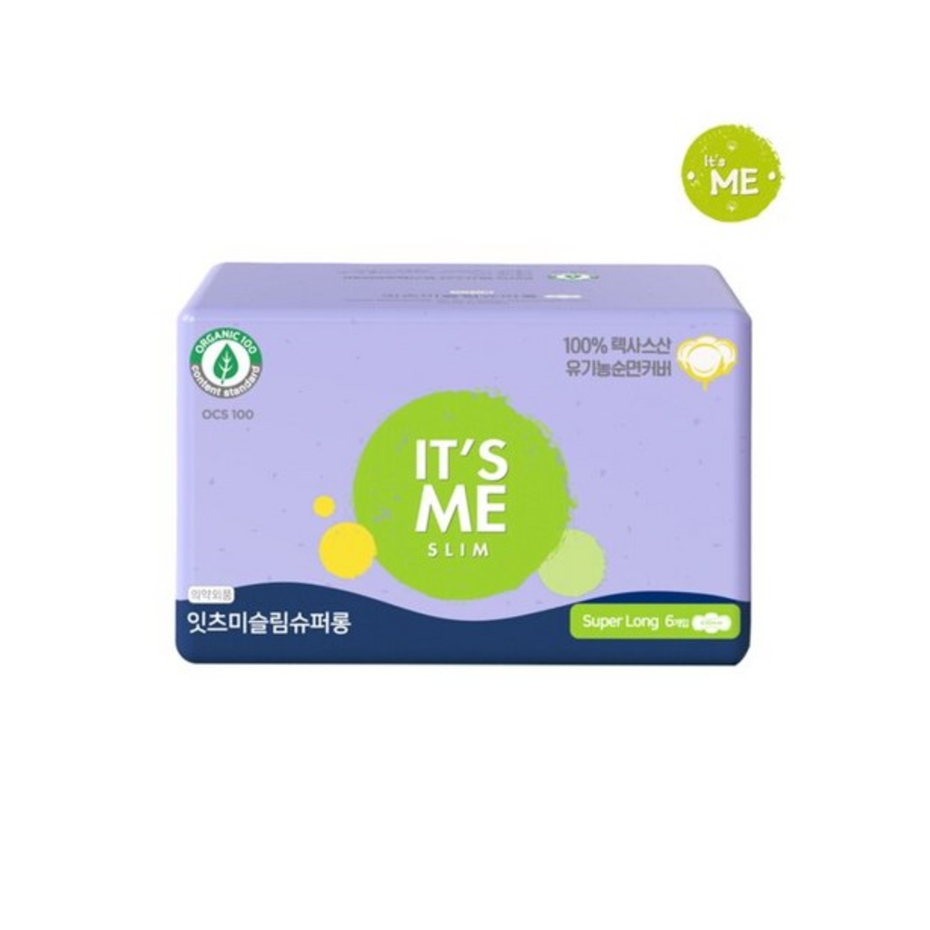 Its Me Slim Organic Cotton Pad Superlong 6P [430mm] (40pk/ctn)