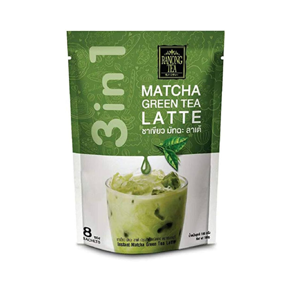 Ranong Tea 3-in-1 Matcha Latte 160g (24pk/ctn)