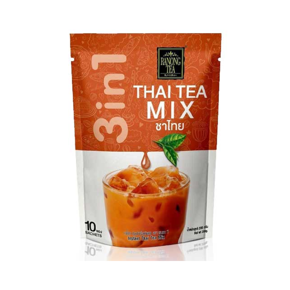 Ranong Tea 3-in-1 Thai Tea Mix 200g (24pk/ctn)