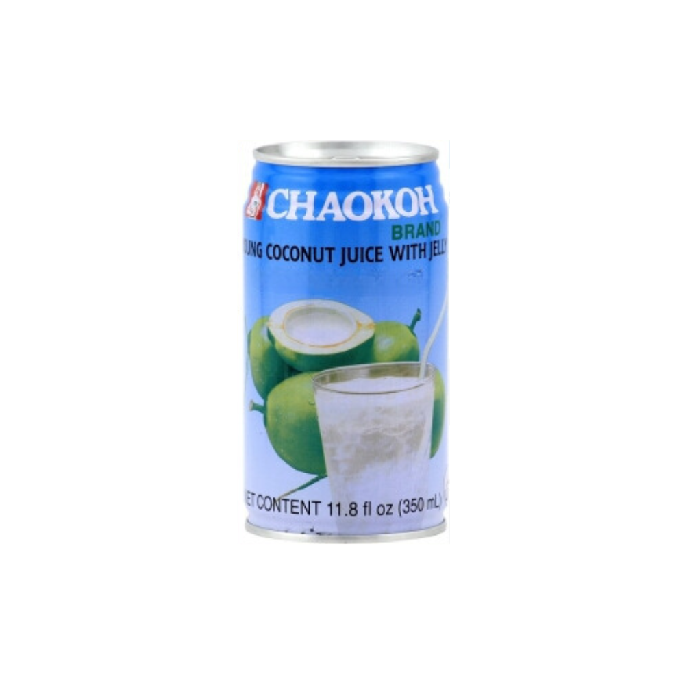 Chaokoh Coconut Juice with Jelly 350mL (12pk/ctn)