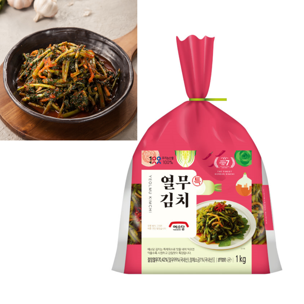 Yesodam Yeolmu Kimchi [열무김치] 1kg*6