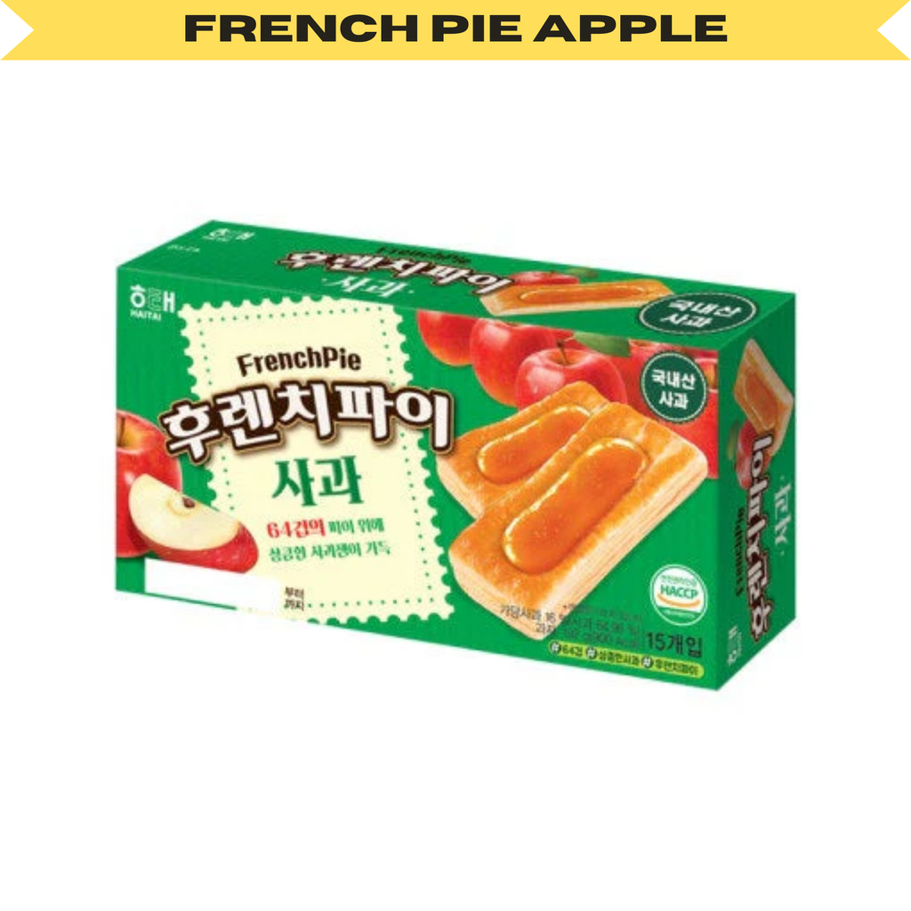 Haitai French Pie Apple [후렌치파이사과] 192g*12