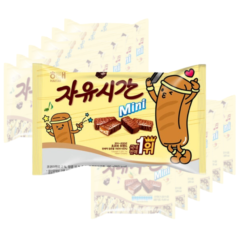 Haitai FreeTime Mini Choco Bar [자유시간미니] 180g*12