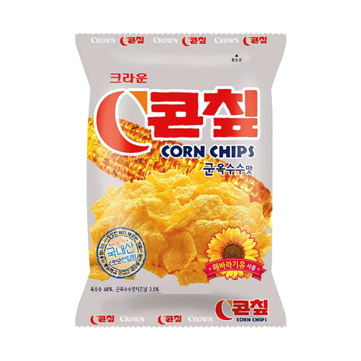 Crown Corn Chips [콘칩] 148g*12