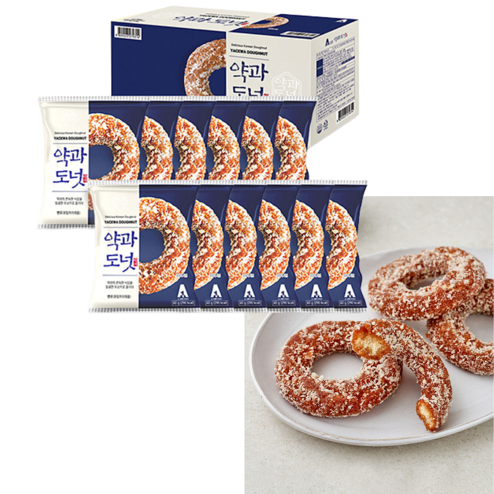 A1 Yackwa Doughnut [약과도넛] (60g*12)*8