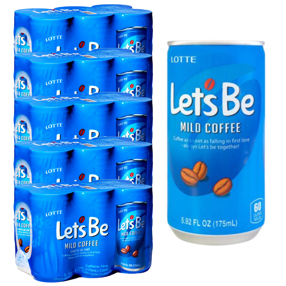 Lotte Let's Be Mild Coffee [레쓰비마일드] 175mL*30