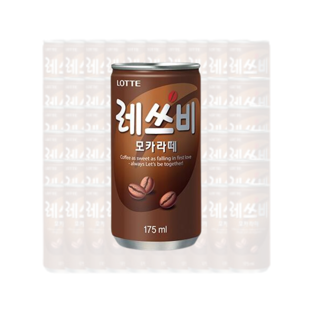 Lotte Let's Be Mocha Latte [레쓰비모카] 175mL*30