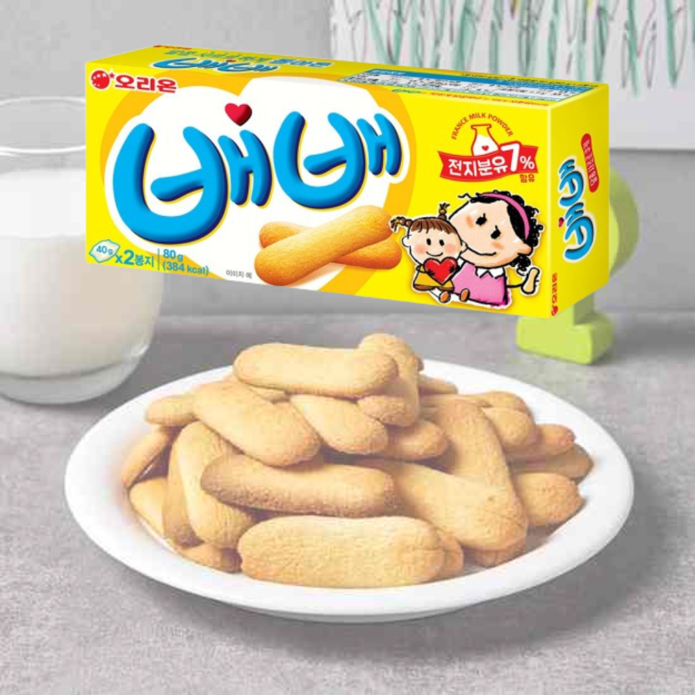 Orion BeaBae Baby Cookie [배배] 80g*20