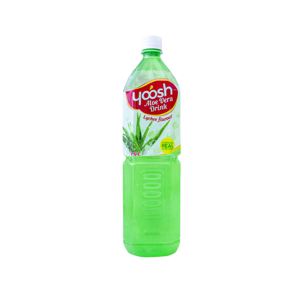 Yoosh Aloe Vera Drink Lychee 1.5L*6