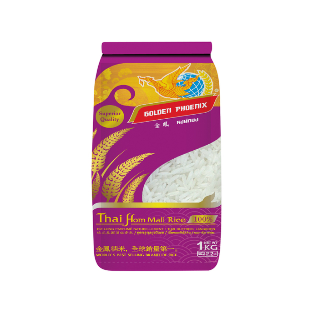 Golden Phoenix Jasmine Rice 1kg*12