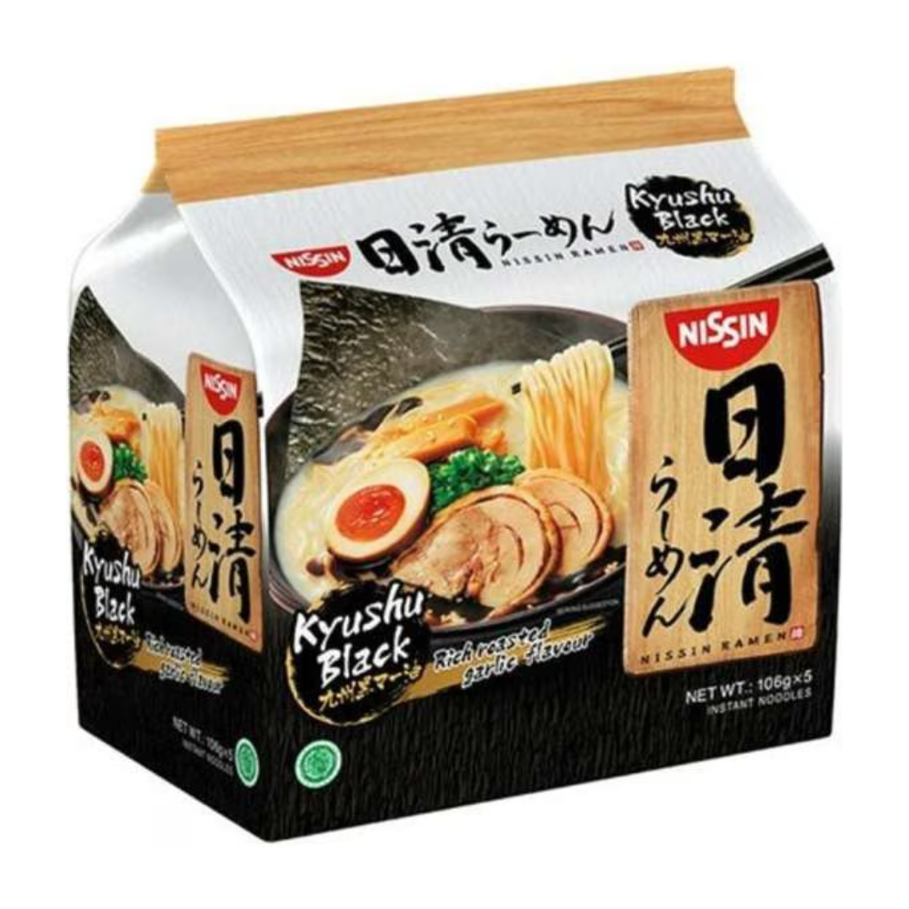 Nissin Ramen Kyushu Black (106g*5pk)*6