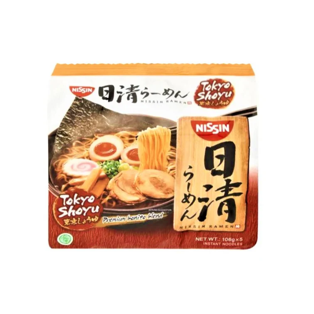 Nissin Ramen Tokyo Shoyu (106g*5pk)*6