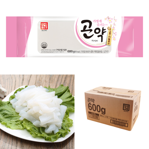 [HAN008] Hansung Konjac [한성 곤약] 600g*20