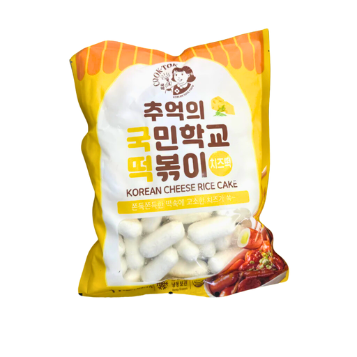 [KMT111] Cook-Tok Cheese Rick Cake Tteokbokki [국떡치즈떡볶이떡] 1kg*10