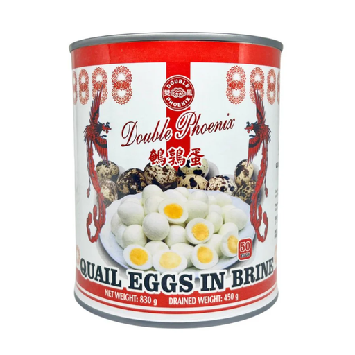 [HQEDP830] Double Phoenix Quail Eggs in Brine [매추리알] 830g*12