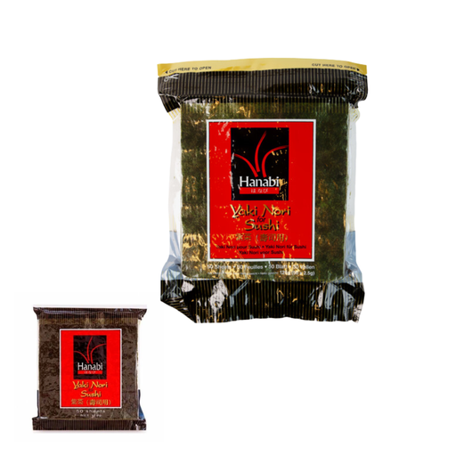 [USSH50] Hanabi Yaki Nori for Sushi [50p] 125g*10