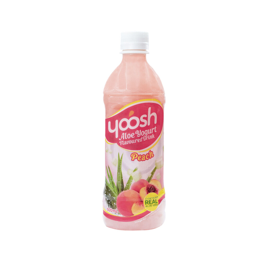 [ORM029] Yoosh Aloe Yogurt Drink Peach 500mL*10
