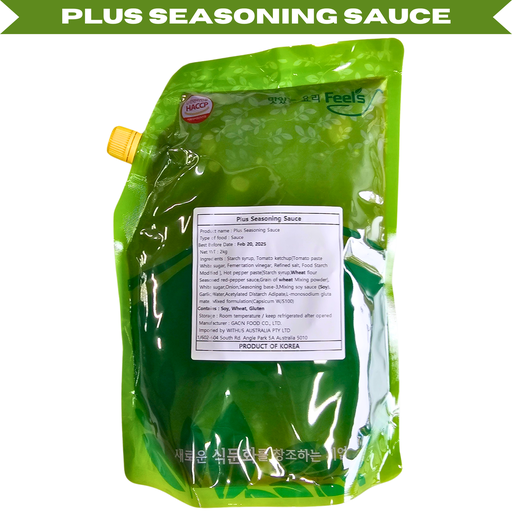 [GF002] GAON Plus Seasoning Sauce Sweet & Spicy [양념치킨소스] 2kg*6