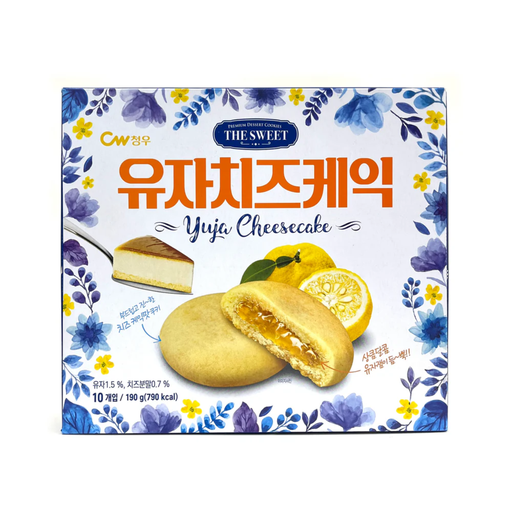 [CWF017] CW Yuzu Cheese Cake [유자치즈케익] 190g*10