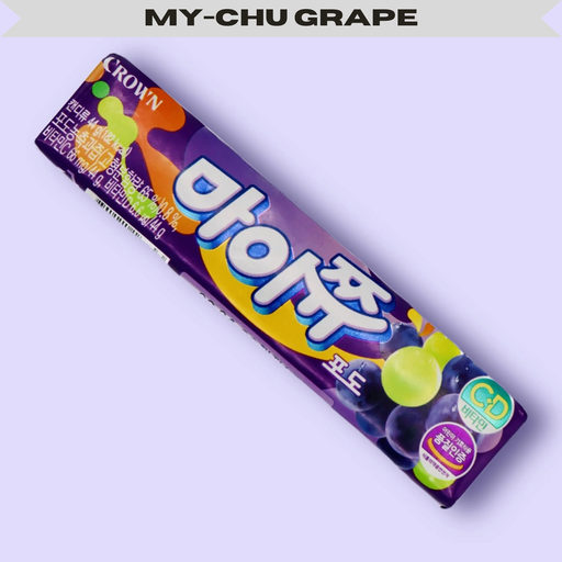 [CRW031] Crown MyChew Grape [마이쮸 포도] (44g*15)*8